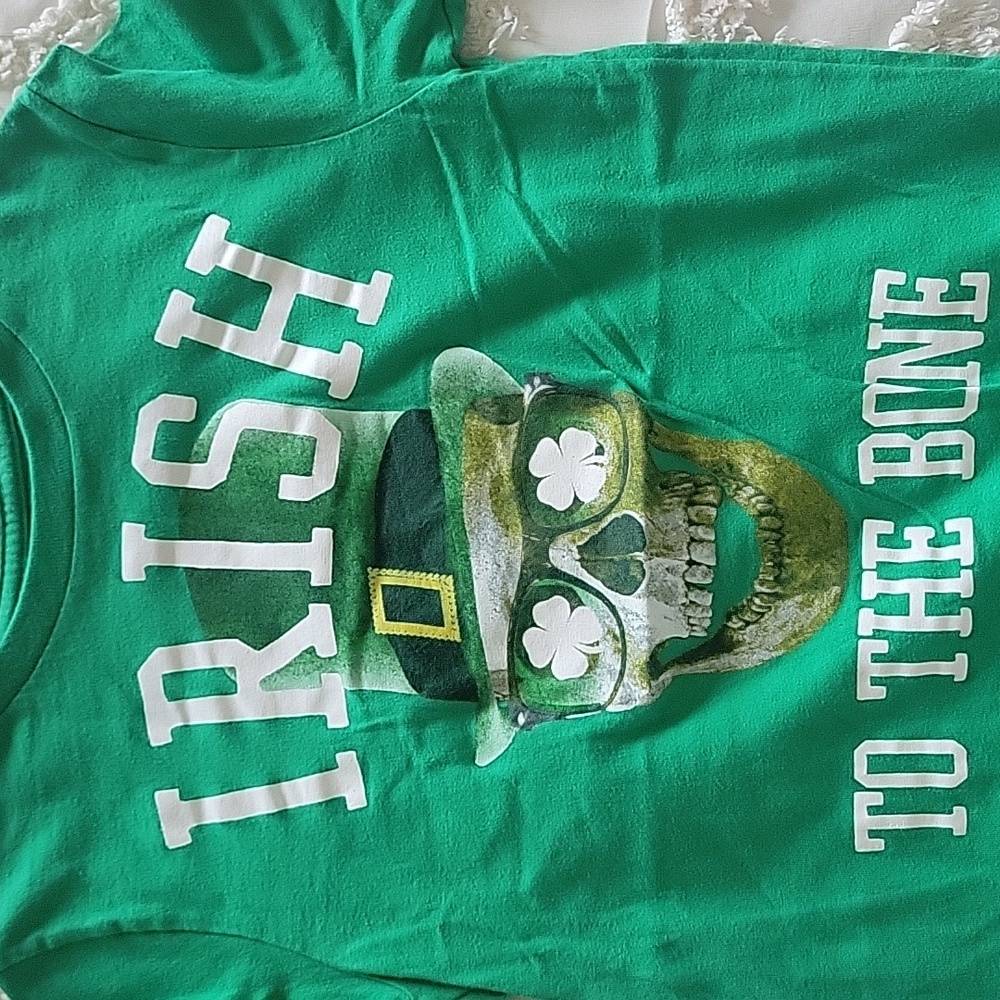 St. Patrick's Green Irish Graphic Kids Tee